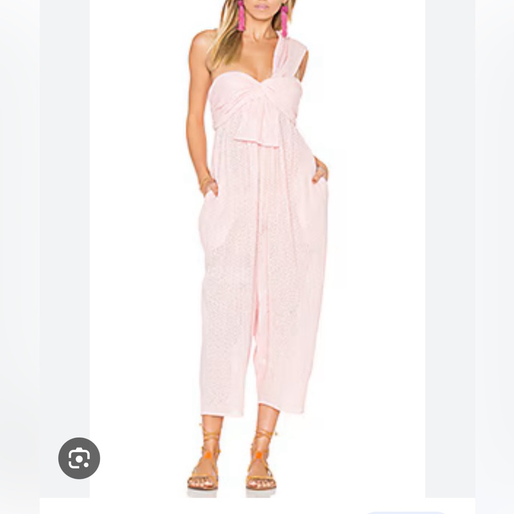 MARYSIA Venice Jumpsuit one piece. Pink